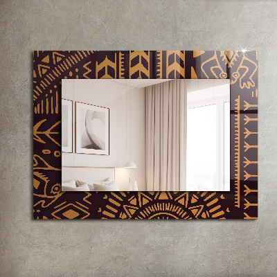 Decorative mirror Ethnic pattern