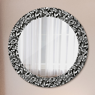 Round decorative wall mirror Ornament