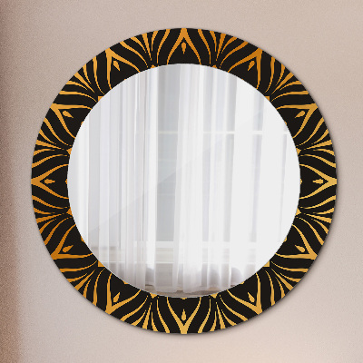 Round mirror decor Gold mandala