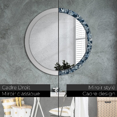 Round mirror decor Ny collage