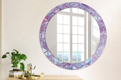 Round decorative wall mirror Abstract surreal