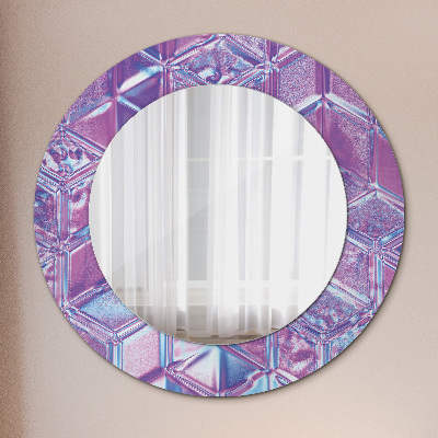 Round decorative wall mirror Abstract surreal