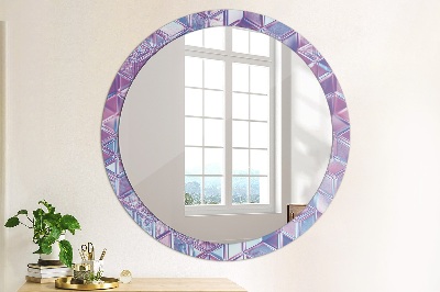 Round decorative wall mirror Abstract surreal