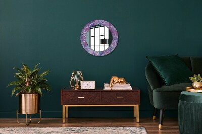 Round decorative wall mirror Abstract surreal