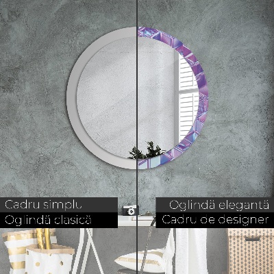 Round decorative wall mirror Abstract surreal