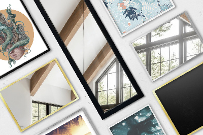 White-framed Standing Mirror 36x156 cm