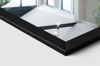 Black-framed Standing Mirror 36x156 cm