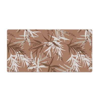 Large desk pad PVC protector Palm trees