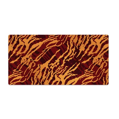 Desk pad Fiery leopard