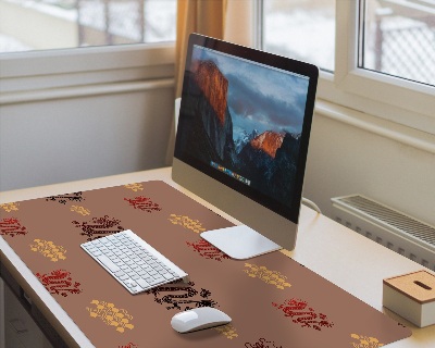 Full desk mat Asian dragon pattern