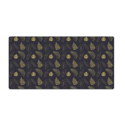 Desk pad Artistic decorative leaves