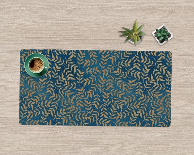 Desk pad Golden leaves