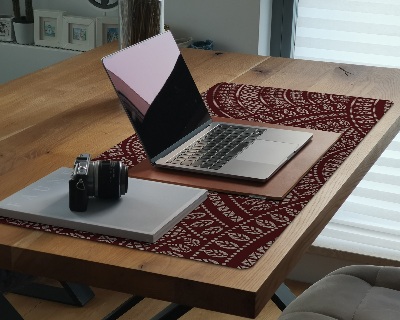 Full desk protector Ethnic mandala