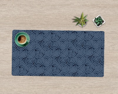 Full desk mat Geometric arches