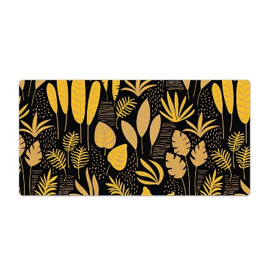 Desk mat Yellow leaves