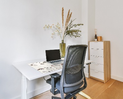 Desk mat Flower shadows