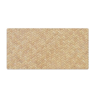 Full desk mat Rattan pattern