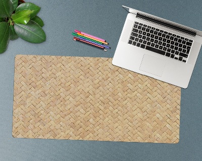 Full desk mat Rattan pattern