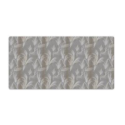 Desk pad Gray grass