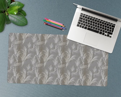 Desk pad Gray grass