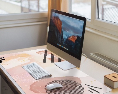 Full desk mat Watercolor abstraction