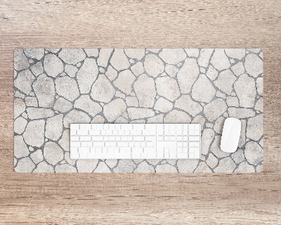 Desk mat Stone path