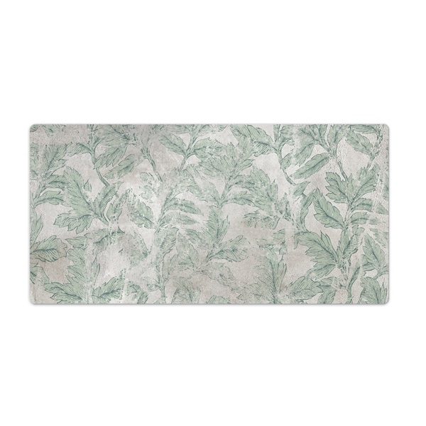 Full desk mat Faded leaves