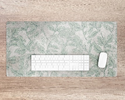 Full desk mat Faded leaves