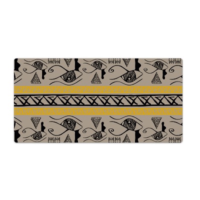 Full desk mat Egyptian hieroglyphs