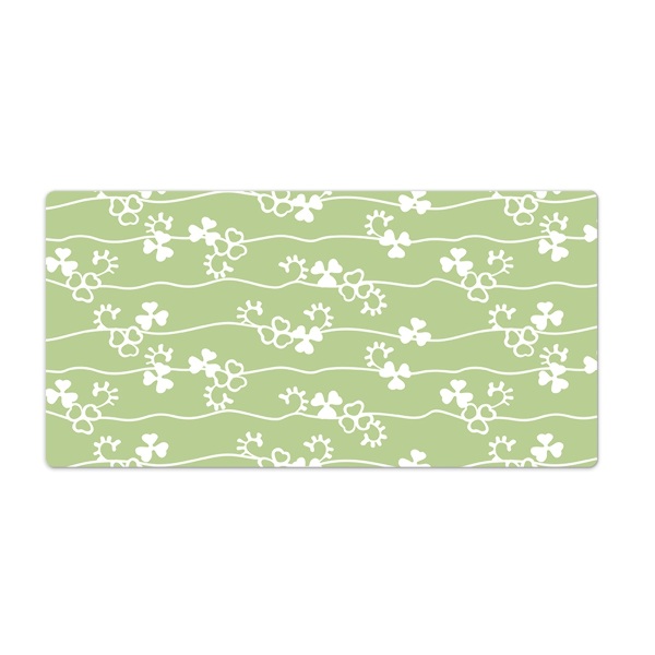 Full desk mat Clover pattern