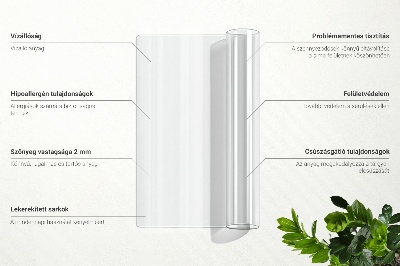 Transparent desk pad