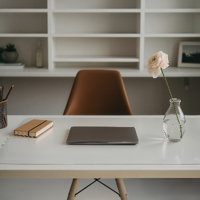 Transparent desk pad