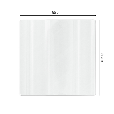 Transparent desk pad