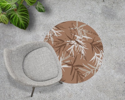 Indoor vinyl rug Palm trees