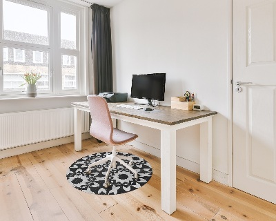 Round vinyl rug Decorative mandala