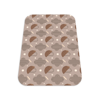 Office chair mat Abstract pattern