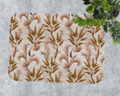 Office chair mat Natural lush vegetation