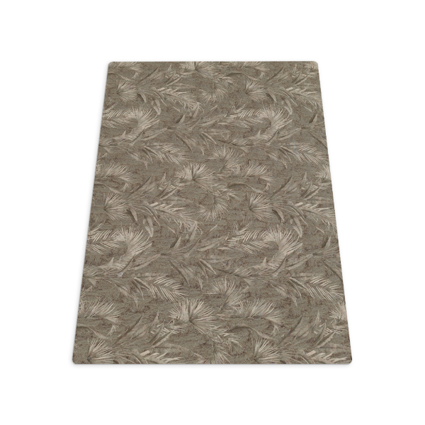 Office chair mat Natura leaves