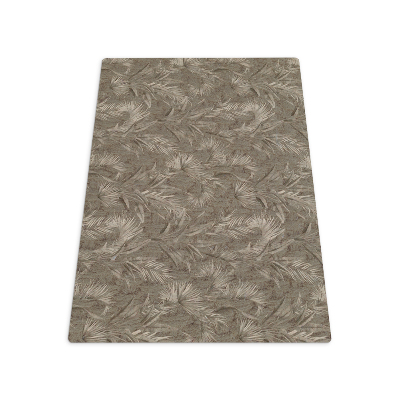 Office chair mat Natura leaves