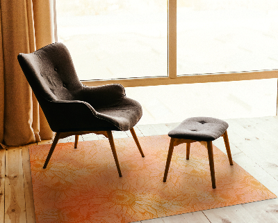 Chair mat Sunflower flowers