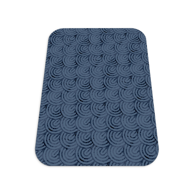 Desk chair mat Geometric arches