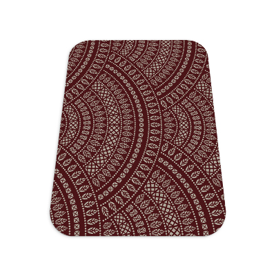 Desk chair mat Ethnic mandala