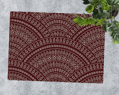 Desk chair mat Ethnic mandala