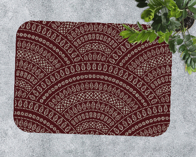 Desk chair mat Ethnic mandala