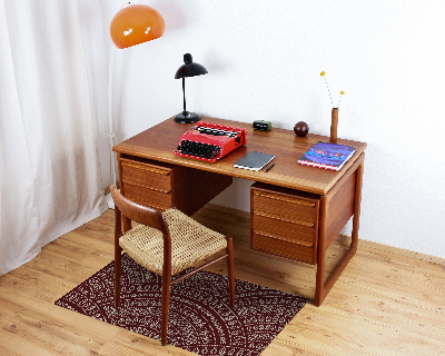 Desk chair mat Ethnic mandala