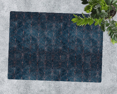 Desk chair mat Geometric pattern