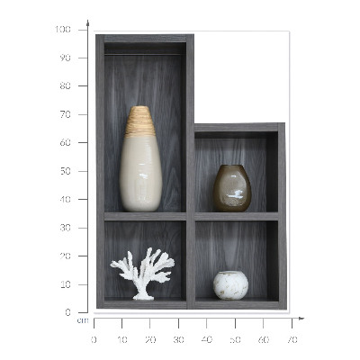 3D illusion wall decal 28x39 Decorative shelves