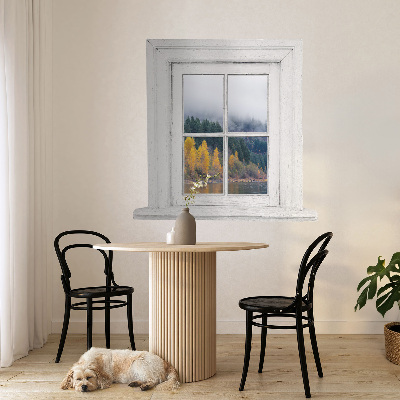 Fake window wall sticker 40x39 Window landscape