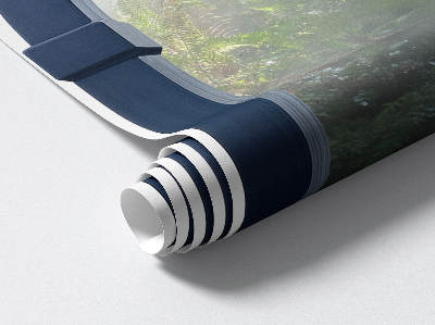 Fake window wall sticker 28x39 Mysterious jungle