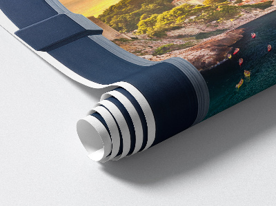 Fake window wall sticker 28x39 Mediterranean view